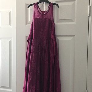 Berry Lace Dress